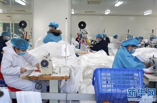 開足馬力生產(chǎn)防護(hù)用品，江西全力保障市場(chǎng)供應(yīng)
